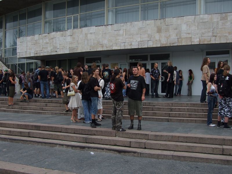Metal Summer Fest 2007 - Перед входом