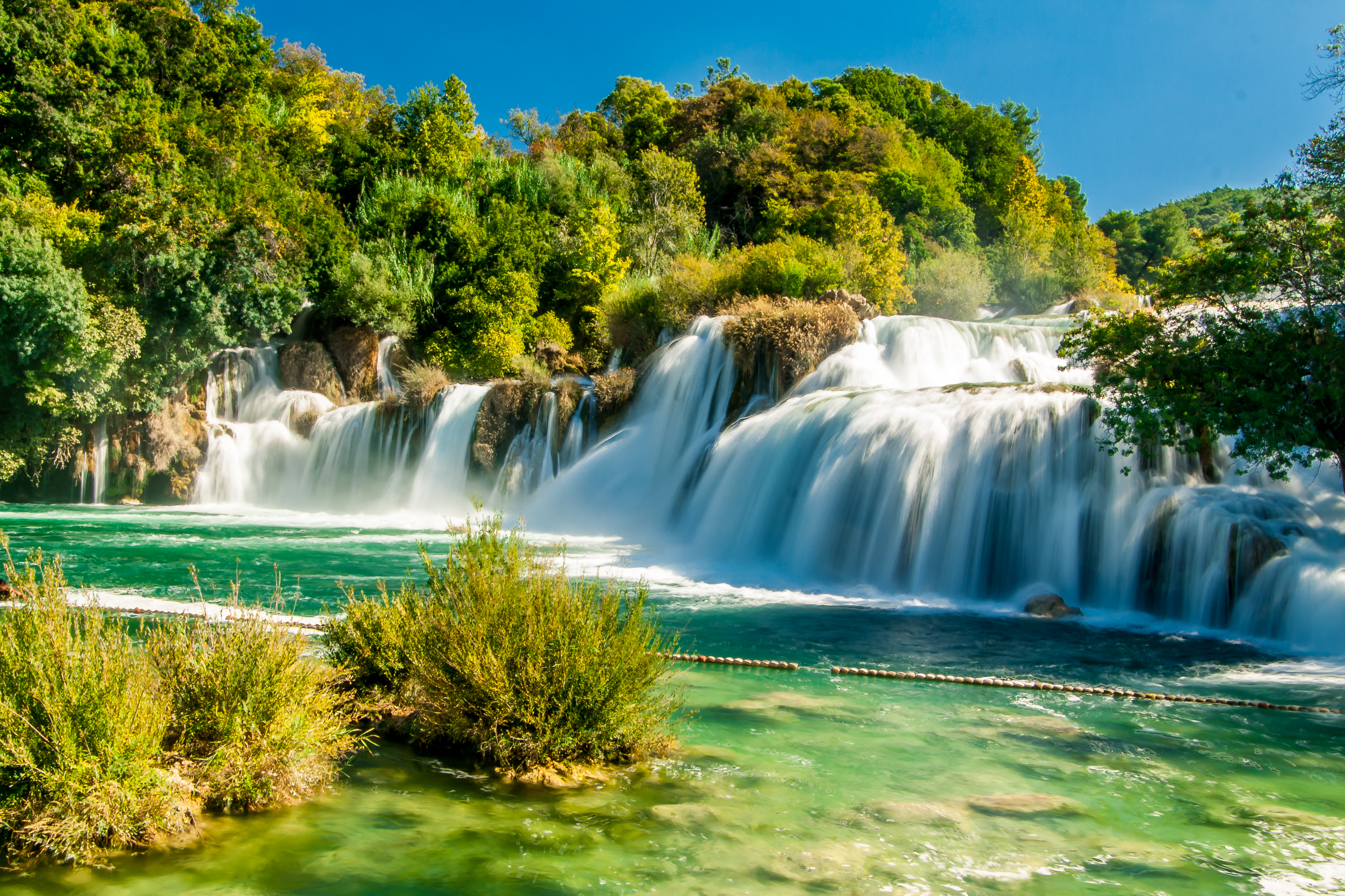 Водоспади парку Крка, Хорватія